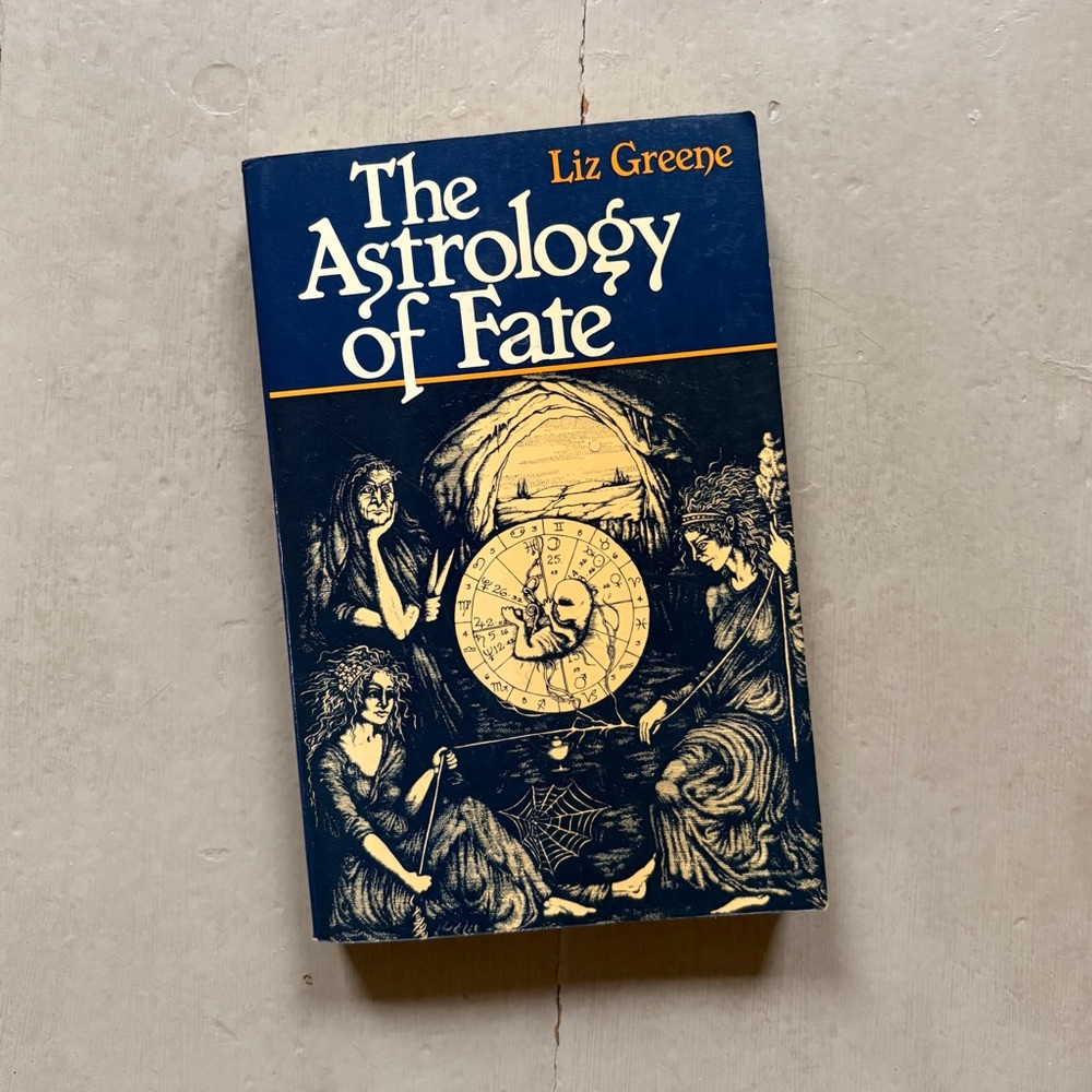 1986 The Astrology of Fate Samuel Weiser Astrologer Predestination Sun Sign